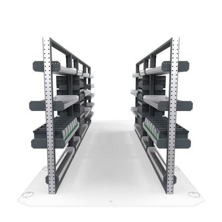 General Contractors Van Shelving Package 01 - Mercedes Sprinter High Roof, 170&quot; Wheelbase