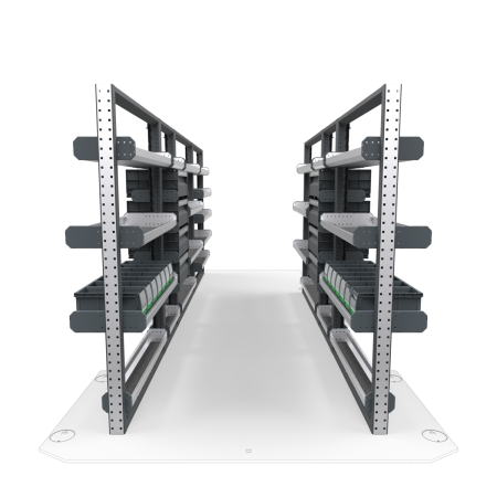 General Contractors Van Shelving Package 01 - Mercedes Sprinter High Roof, 170&quot; Wheelbase